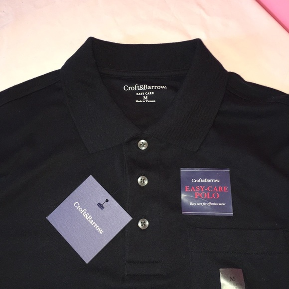 Croft & Barrow Men’s Short Sleeve Polo M - Picture 2 of 8